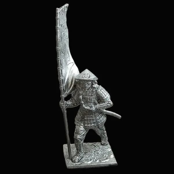 Коллекционная фигурка EK Castings Асигару-знаменосец, конец XVI века начало XVII века