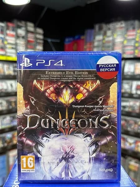 Игра Dungeons 3 Extremely Evil Edition PS4 (Box)