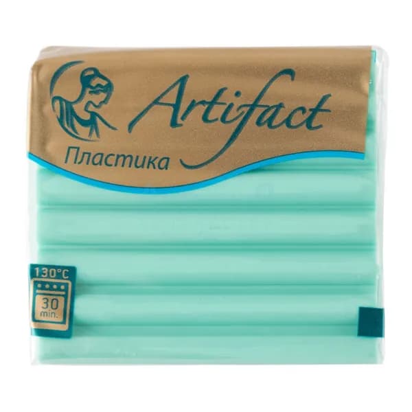 Полимерная глина, запекаемая пластика Artifact 168 цвет морская волна 56 гр.
