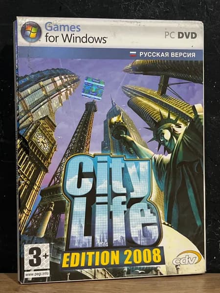 City Life Edition 2008 / Диск с игрой для ПК