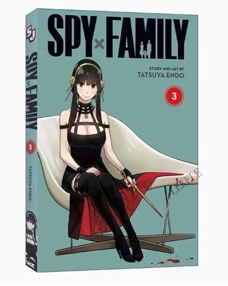 SPY FAMILY: Семья шпиона. Английский комикс (Vol 1-12) Aniyol Tatsuya Endo