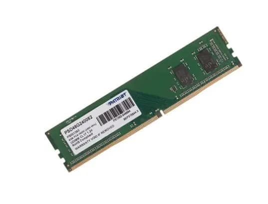 Patriot Memory Оперативная память Модуль оперативной памяти DDR4 Patriot PSD48G240082 8Гб 2400MHz DDR4, 2400 МГц, 1 x 8 ГБ (PSD48G240082)