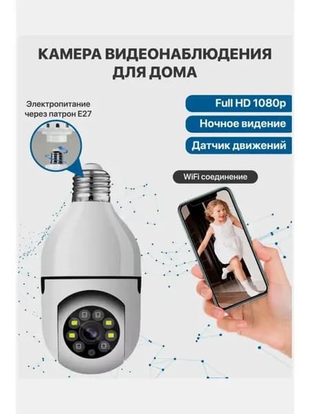 Камера видеонаблюдения дома WiFi