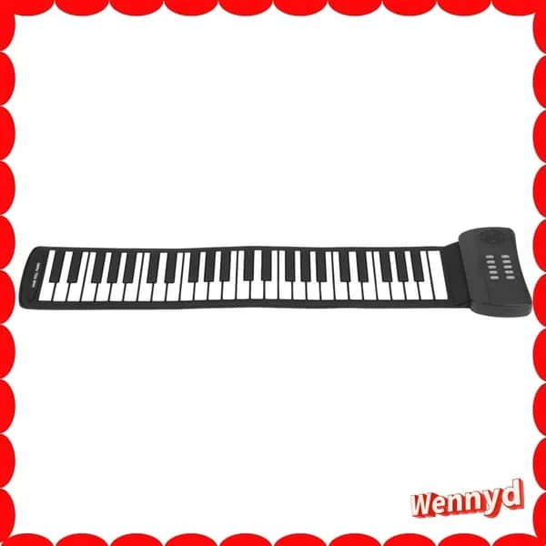 Hand Roll Piano, Безопасный и легкий в использовании инструмент с записями для музыкантов всех возрастов PM49