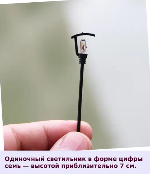 Материалы для моделирования зданий, имитация садового светильника, ручная работа DIY, дворовый фонарь, миниатюрный декор для горшечных растений