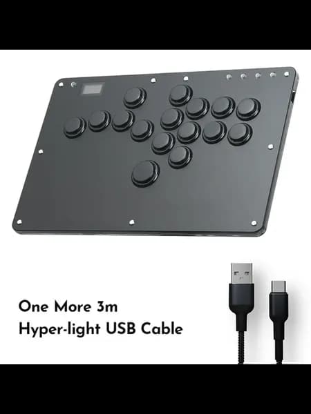 Hitbox черный джойстик для ПК PS5 PS4, кабель 3м