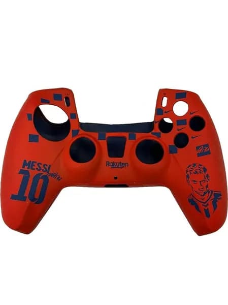 Силиконовый чехол для геймпада DualSense (PS5) (Messi 10)