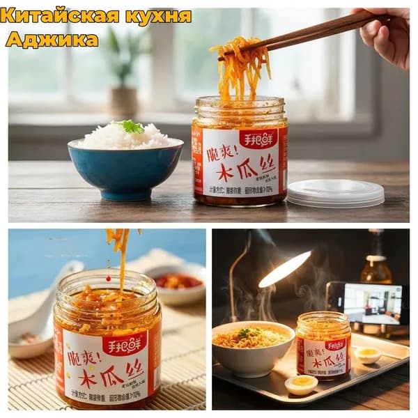 Китайские снеки азиатские продукты Маринованная папайя с острым соусом