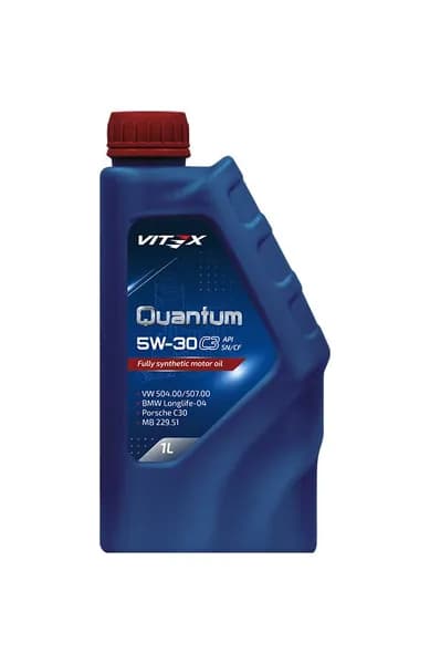 Vitex 5W-30 Масло моторное, Синтетическое, 1 л