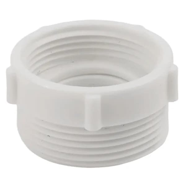 Удлинитель сифона 1-1/4" на 1-1/2" для раковины, ванны и душа, белый