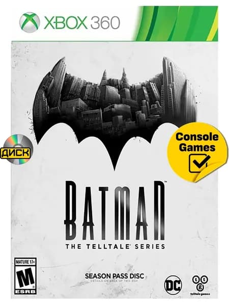 Игра Batman The Telltale Series (XBox 360, Английская версия)