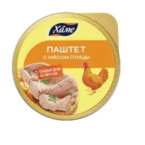 Hame Паштет с мясом птицы, ламистер, 100г