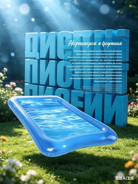 Подстилка для бассейна, 55х40 см