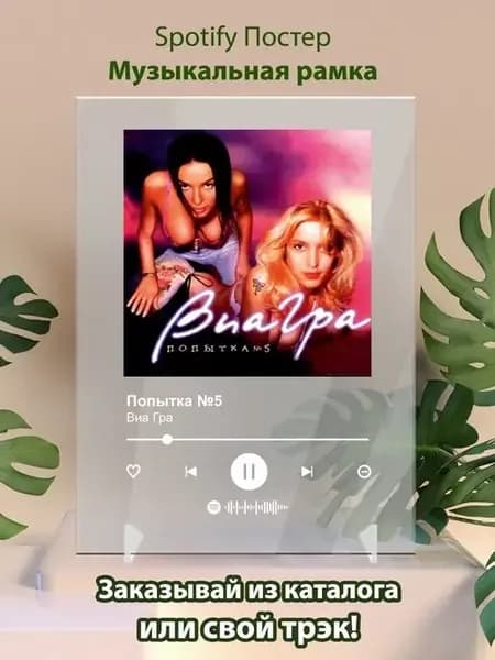 Spotify постер Виа Гра карточки. Плакат Виа Гра картина