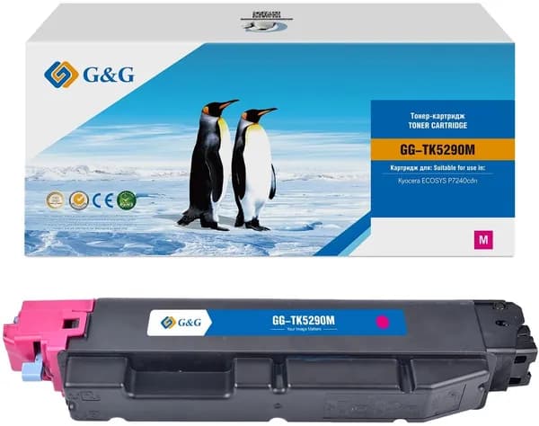 Картридж для принтера лазерный для Kyocera ECOSYS P7240cdn, G&G GG-TK5290BK TK5290BK черный (17000стр.) (GG-TK5290M)