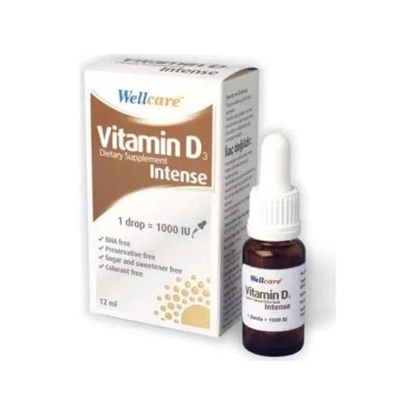 Wellcare Витамин D3 intense 12 Мл