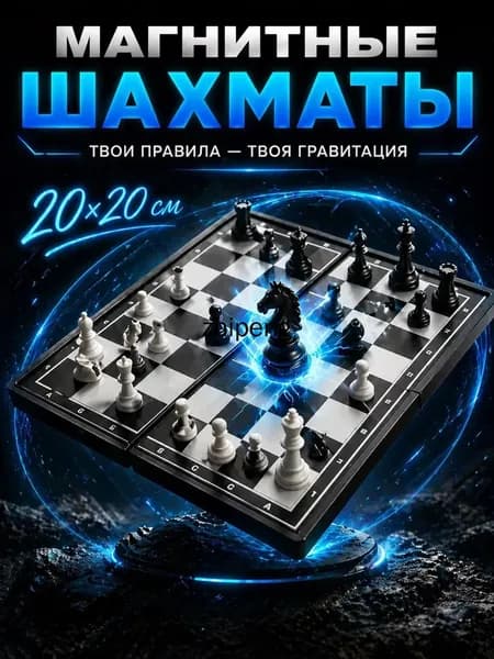 Шахматы на магнитах дорожные