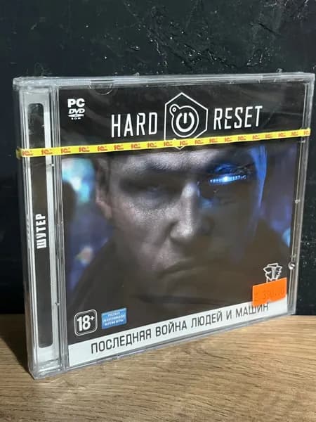 Hard Reset / Запечатанный винтажный диск с игрой для ПК, лицензия / 1С-СофтКлаб, 2011