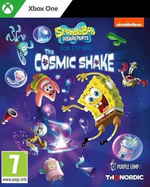 Игра SpongeBob SquarePants The Cosmic Shake (Губка Боб Квадратные Штаны Космический коктейль) Xbox One, Series X Русская Версия Диск на Xbox