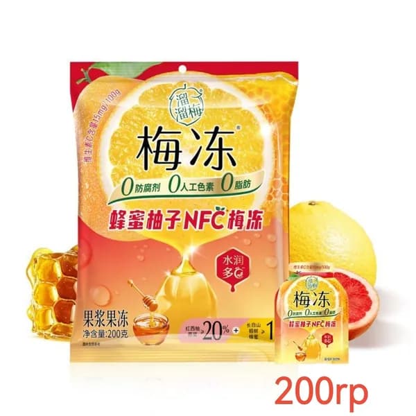 Желе фруктовое Liuliumei набор вкусов 1 шт х 200 гр