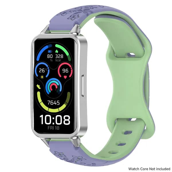 высеченный силикон ремешок для Huawei Band 11/11Pro, спортивный ремешок для Huawei Band 11/11Pro NFC, Металлический разъём