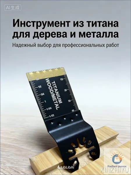 Титановая бестселлер насадка 40х34 мм для реноватора универсальная