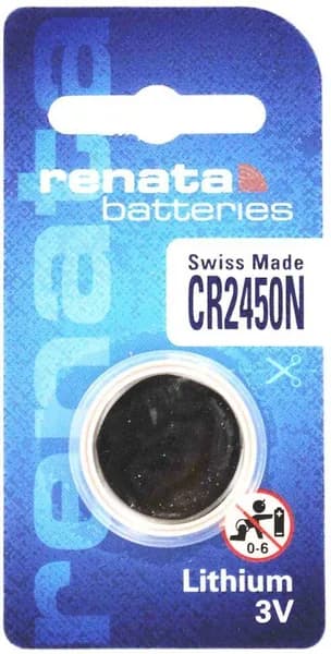 Батарейка RENATA CR2450N литиевая 3В 1шт