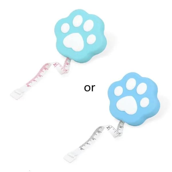 Портативная сантиметровая лента 100 см, Синий