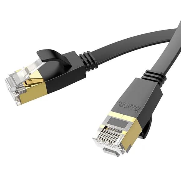 hoco Кабель для интернет-соединения RJ-45/RJ-45, 3 м, черный