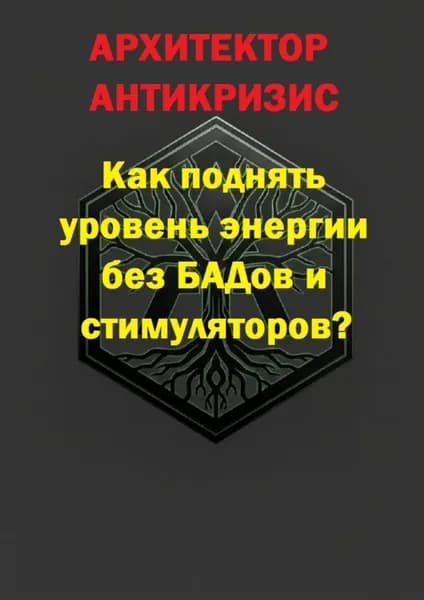 Как поднять уровень энергии без БАДов и стимуляторов? | Архитектор Антикризис | Электронная книга