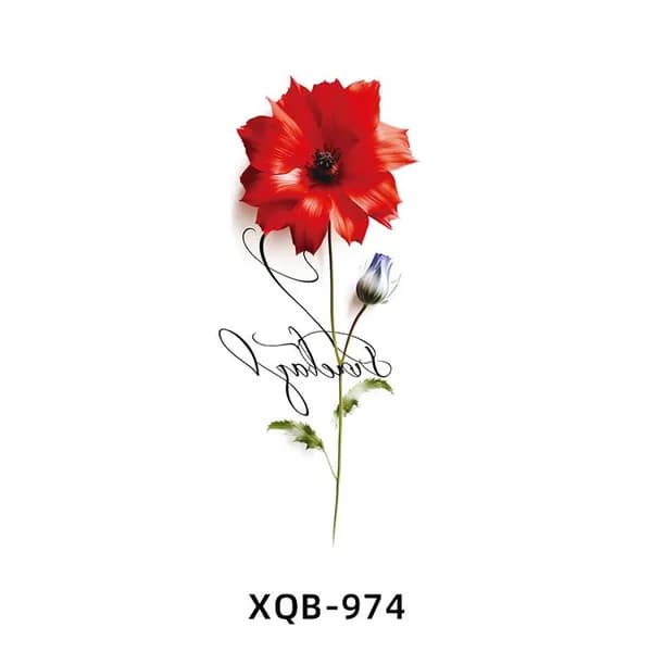Временная татуировка, XQB-974 114*210mm
