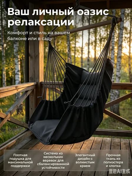 Садовые качели 130х100х130см