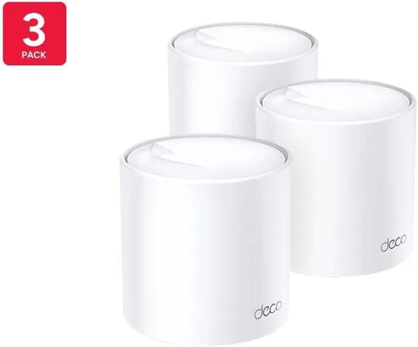 TP-Link Deco X60 3-pack , AX5400 Mbps Система Mesh для всего дома с Wi-Fi