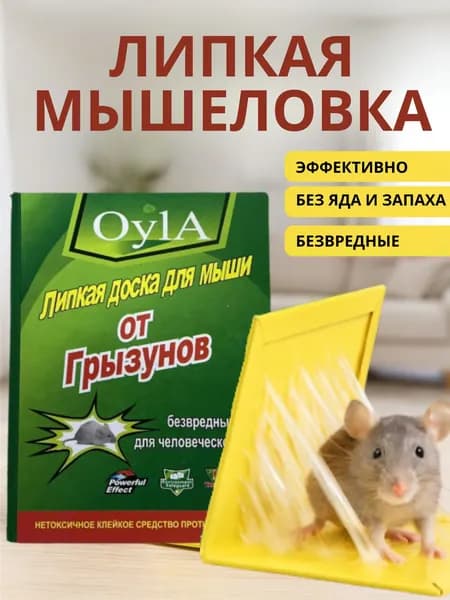Клеевая ловушка книжка от грызунов