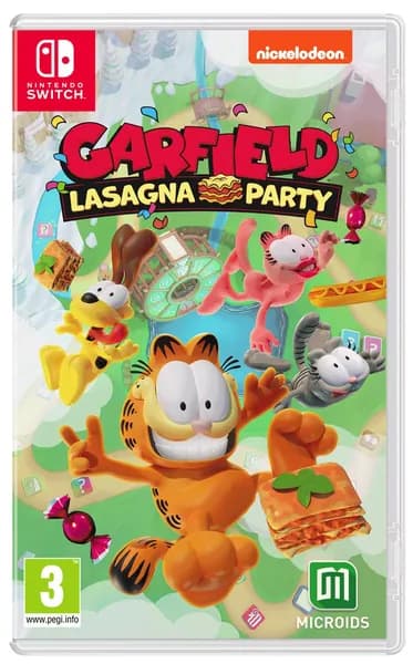 Игра Garfield Lasagna Party (Nintendo Switch, Русские субтитры)