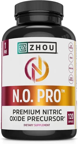 Zhou N.O. Pro - премиальная добавка оксида азота для мужчин и женщин, сердца и мышц