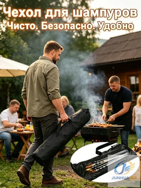 Чехол для принадлежностей барбекю, 1 предм. на 1 перс.