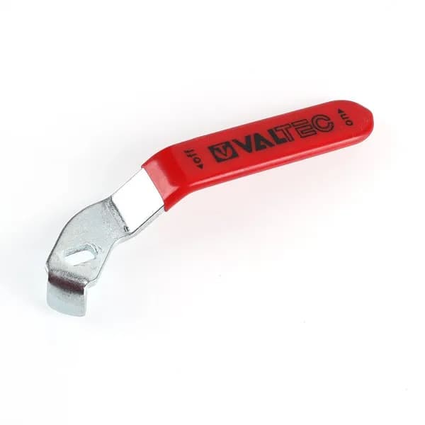 Ручка рычаг для крана Красная 1/2"-3/4" Valtec VT.220.S.04