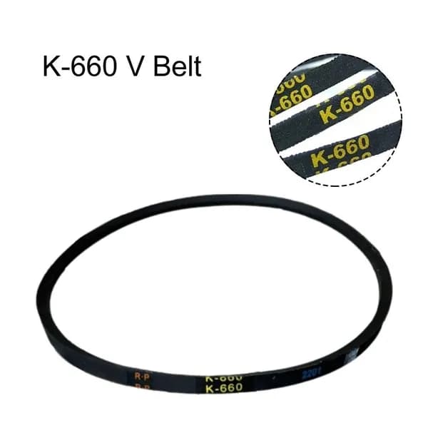 K660 Треугольный приводной клиновой ремень для сверлильного станка, промышленного и сельскохозяйственного оборудования
