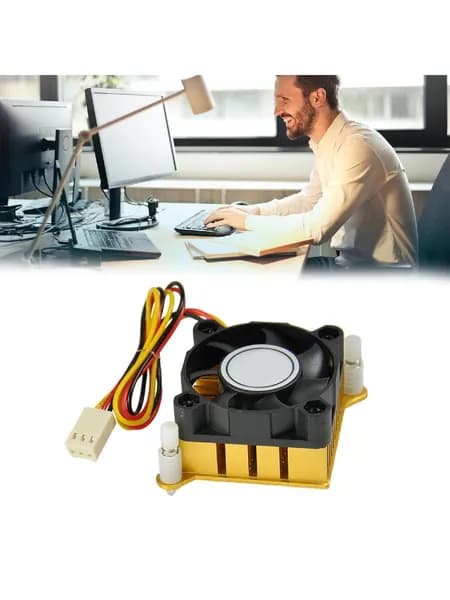 (1 шт) Вентилятор-радиатор для чипа материнской платы, 12V 3pin