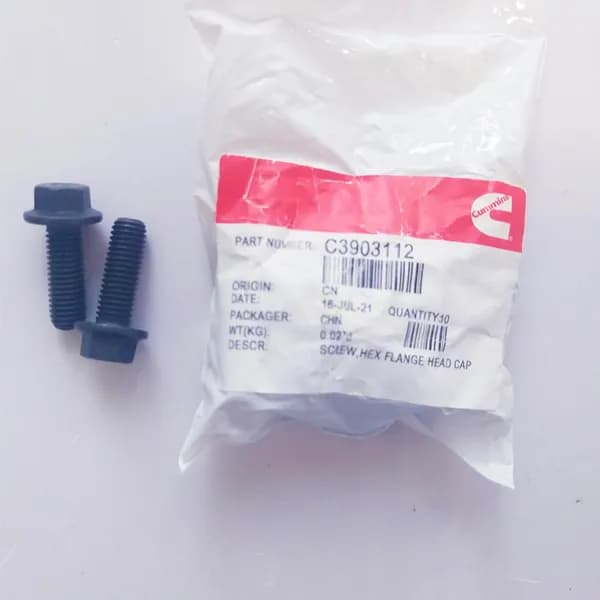 Винт,Шестигранный фланец Голова CAP M10 X 1.50 X 30 C 3903112 (1 шт.)