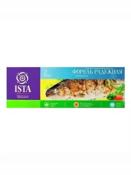 Форель радужная Tres Mares замороженная потрошеная 340 г
