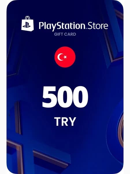 Карта пополнения Playstation Store Турция 500 TRY