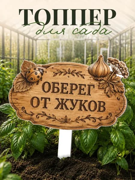 Фигурки для сада Оберег от жуков
