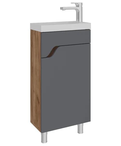 AVK Furniture Тумба под раковину напольная, Азалия, 1 дверь, 40х20х70 см