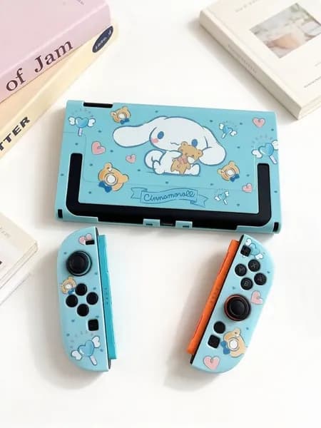Противоударный чехол для Nintendo Switch 2, ударопрочный защитный кейс, для Игровая приставка Joy-con, Cinnamoroll