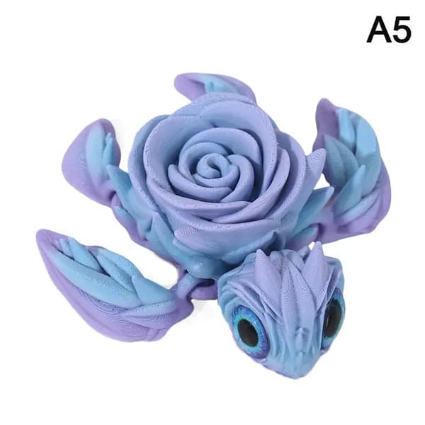 3D печать Роза черепаха