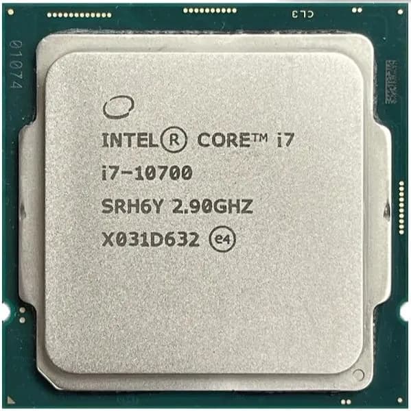 Процессор Socket LGA 1200 Intel Core i7 10700 мощный 8-ядерный процессор с разумным тепловыделением
