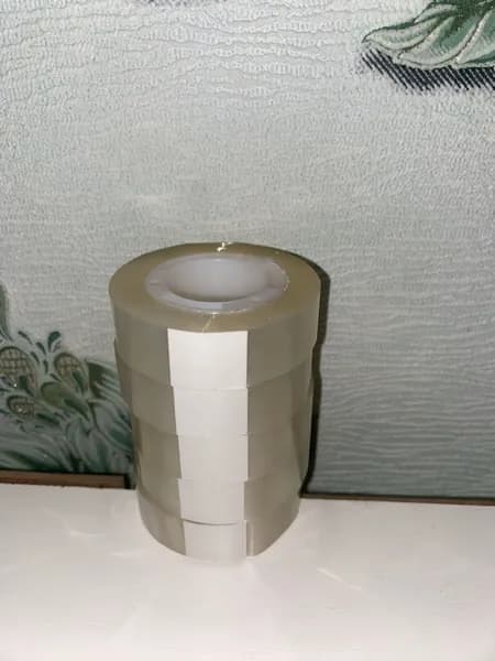Клейкая лента канцелярская 10 мм x 1 м, 1 шт.