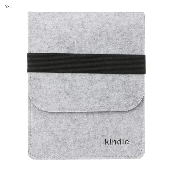 Универсальная 6-дюймовая защитная обложка из фетра для Kindle-белая